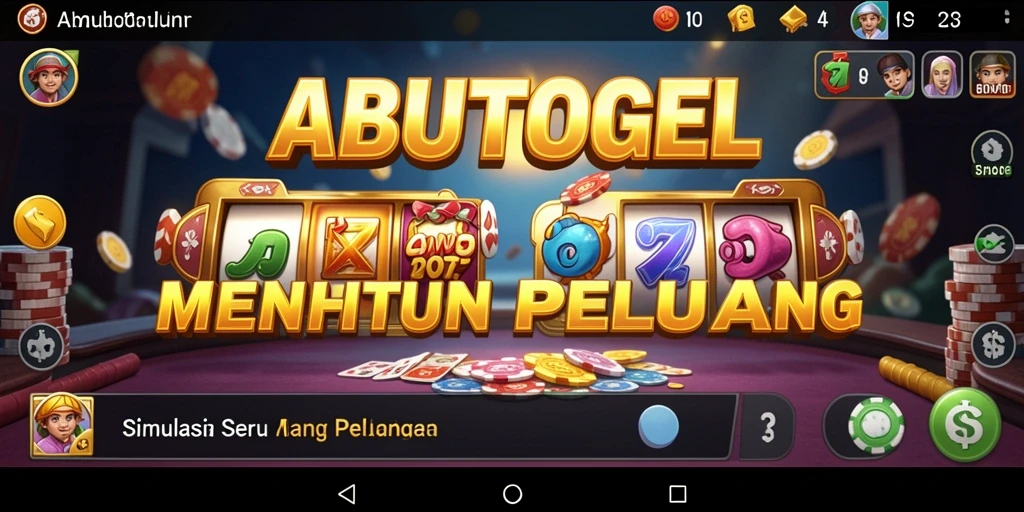 Tampilan gameplay ABUTOGEL menampilkan angka dan strategi yang menarik.