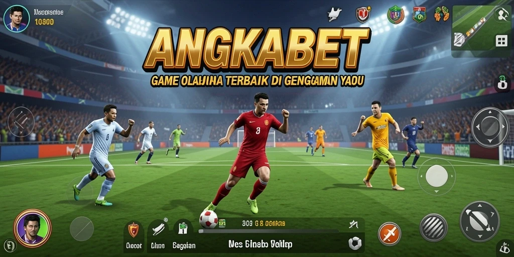 Tampilan gameplay ANGKABET yang seru dan mendebarkan saat bertanding.