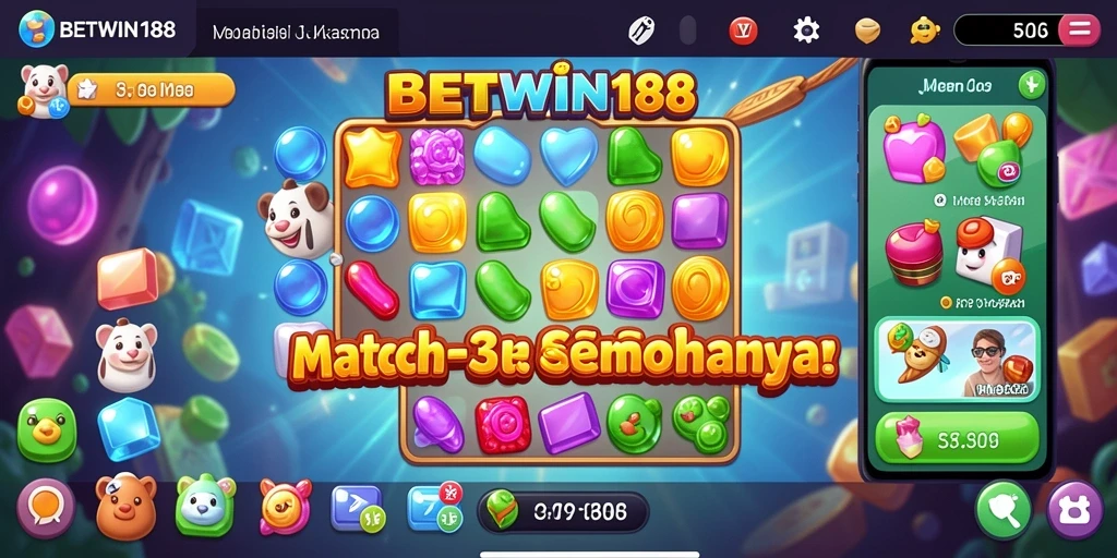 Tampilan gameplay BETWIN188 yang menyenangkan dan menantang.