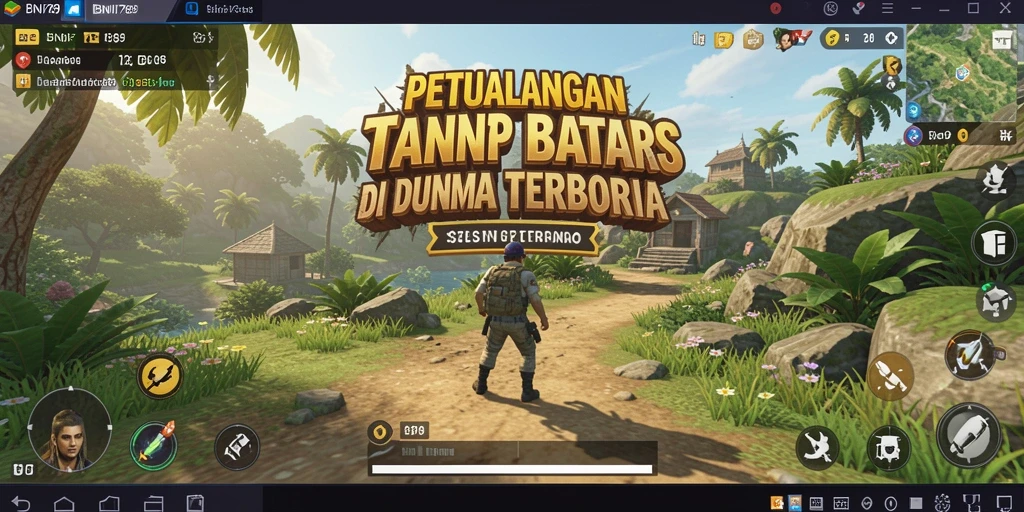 Gameplay dinamis BNI789 di dunia Open World yang menakjubkan.