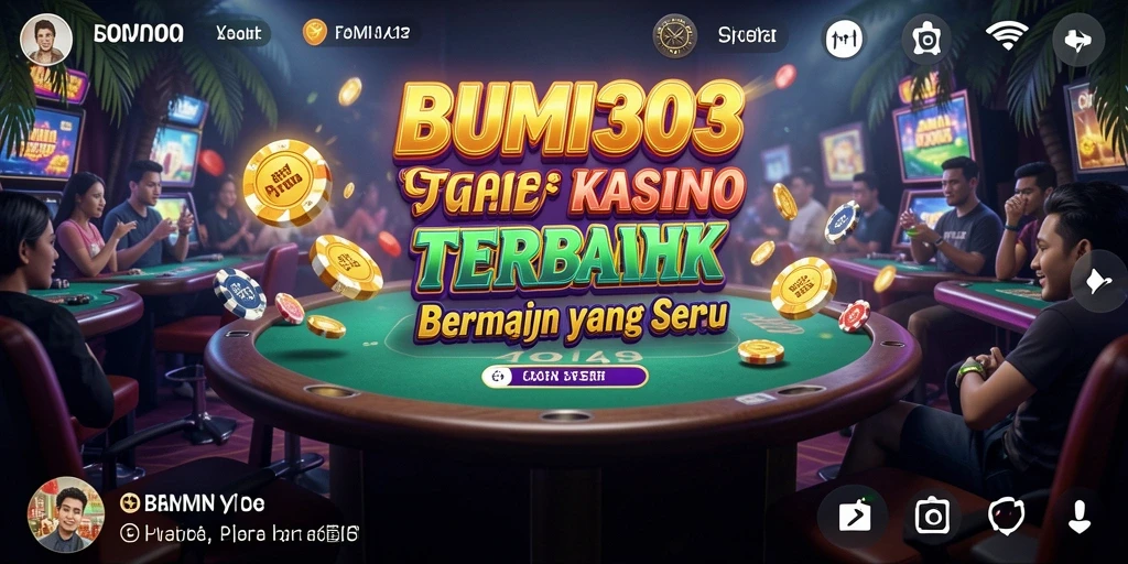 Tampilan gameplay BUMI303 yang menarik dan mengasyikkan.