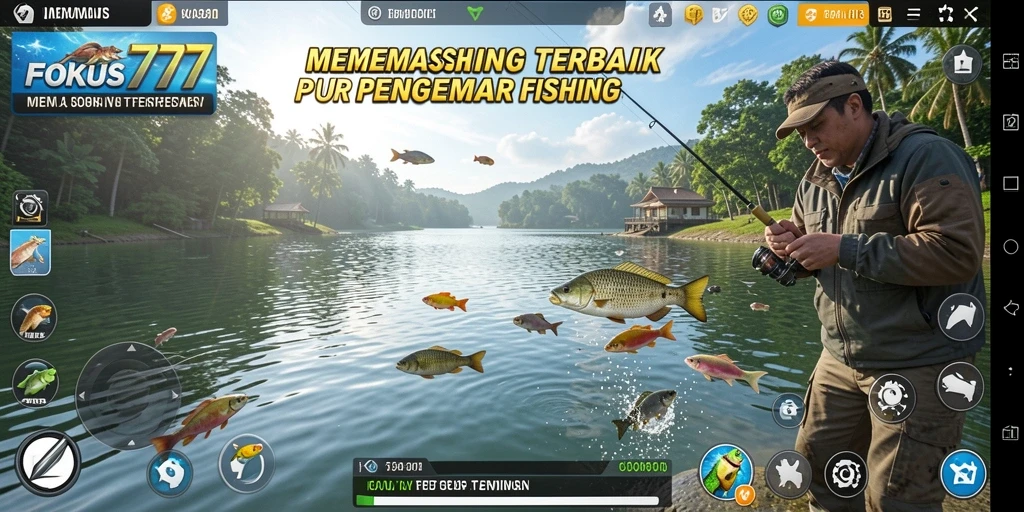 Screenshot FOKUS777 menampilkan eksplorasi megah dalam memancing.