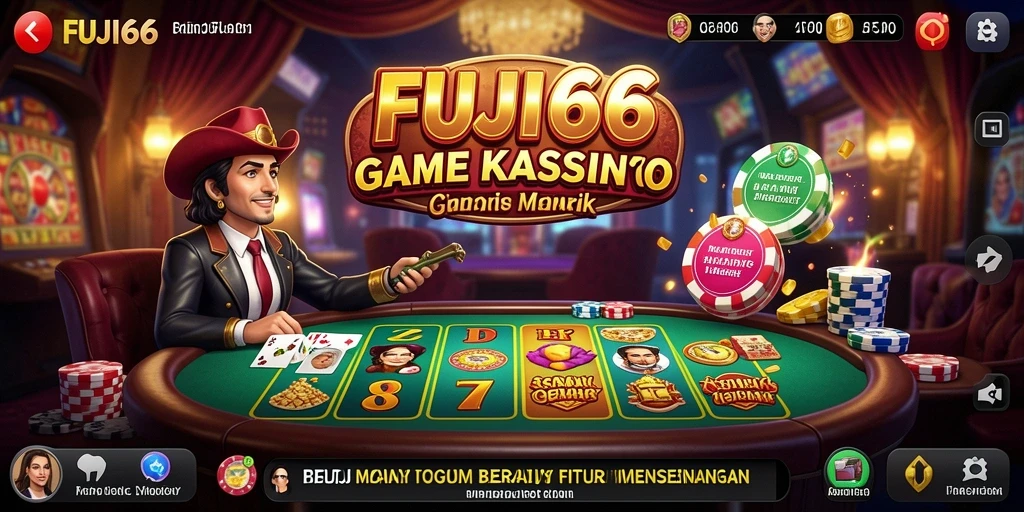 Screenshot utama FUJI66 menampilkan gameplay seru dan grafis menawan.