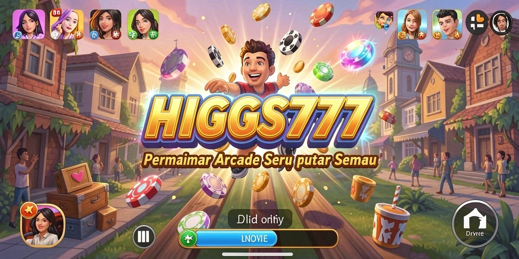 Tampilan gameplay seru HIGGS777 yang menantang.