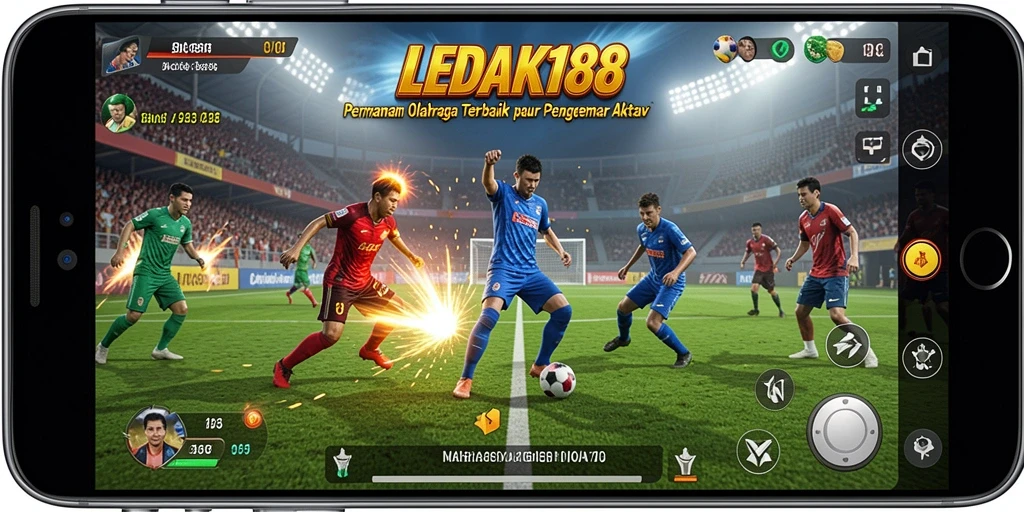 Tampilan gameplay LEDAK188 yang mendebarkan dalam olahraga.