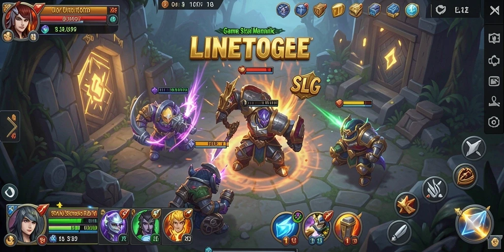 Gameplay menarik dari LINETOGEL dengan tantangan strategis.