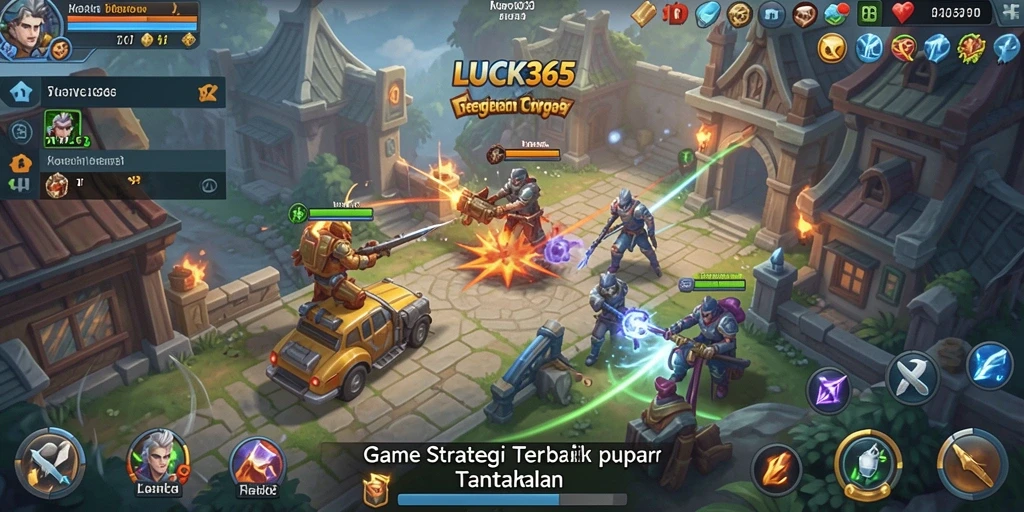 Tampilan gameplay LUCK365 dengan strategi yang mendebarkan.