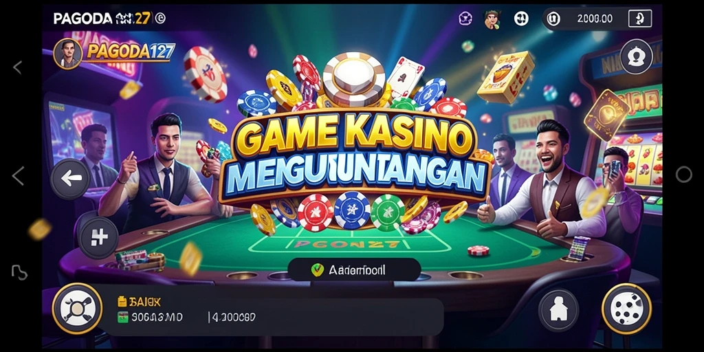 Screenshot utama PAGODA127 menampilkan gameplay Kasino yang seru dan menegangkan.