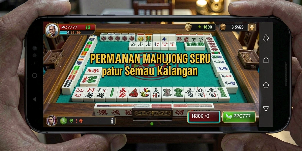 Tampilan screenshot gameplay PC777 yang menarik dan penuh tantangan Mahjong.