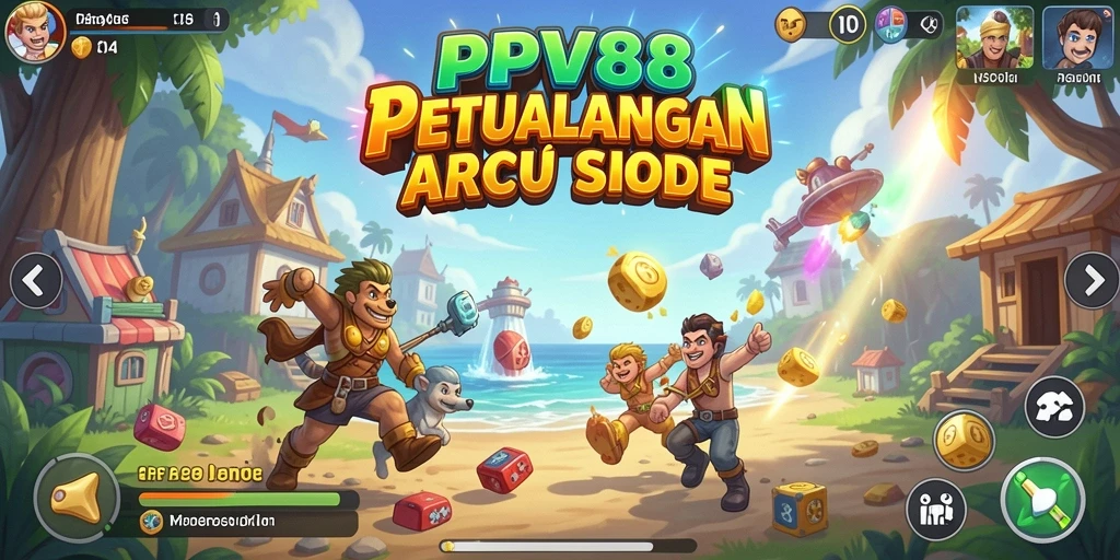 Tampilan menarik dari gameplay PPV88 yang seru di dunia Arcade.