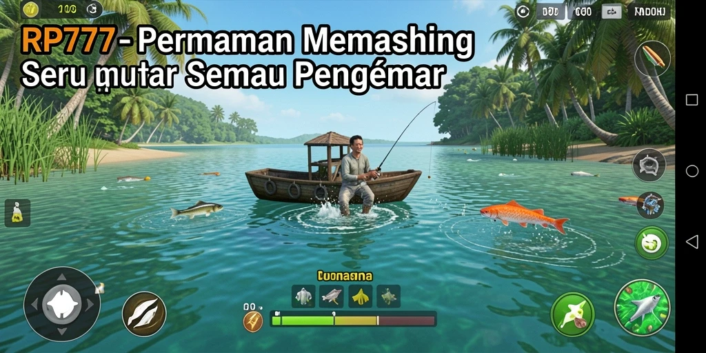 Tangkapan ikan besar dalam gameplay yang mendebarkan di RP777.