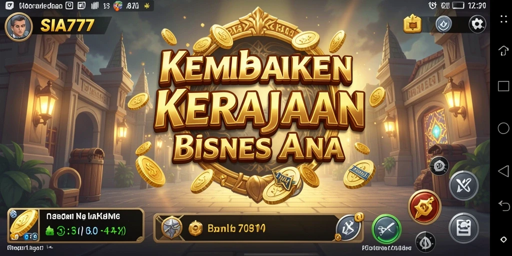 Tampilan gameplay Tycoon menarik dan menyenangkan.