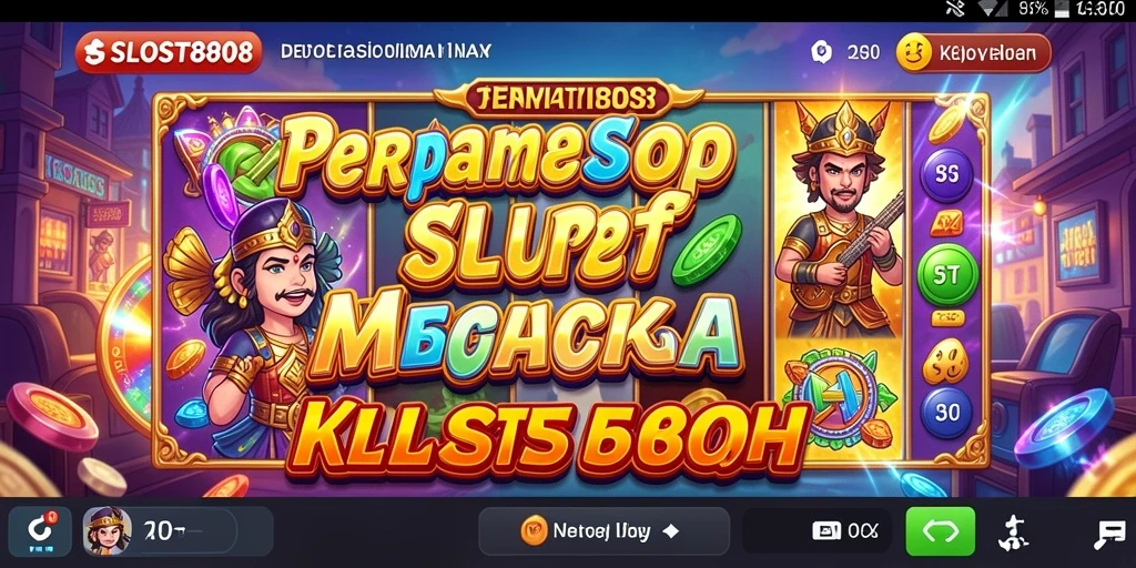 Screenshot SLOST8808 menampilkan keseruan gameplay Slot.