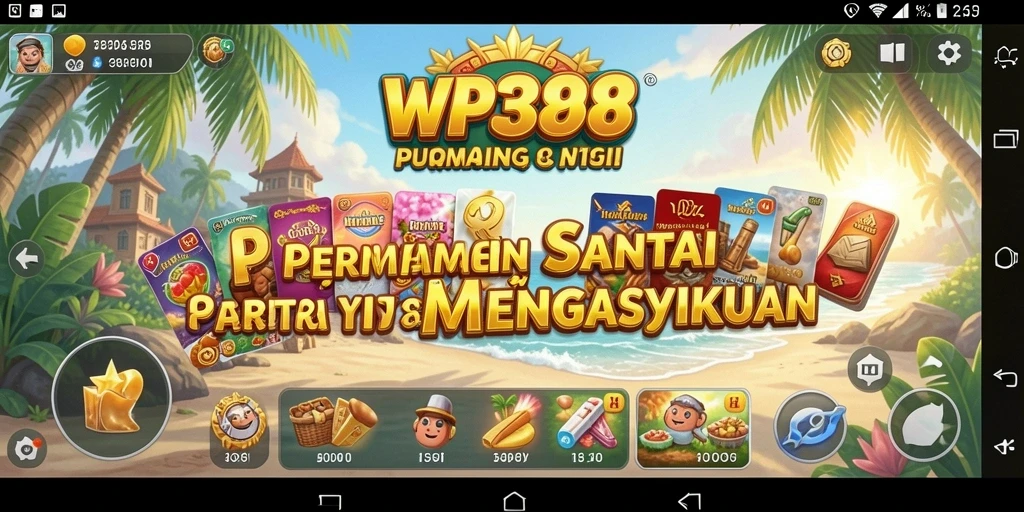 Tampilan gameplay menarik dari WP888 yang menyenangkan.